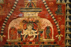06-2 Ushnishavijaya Enthroned in the Womb of a Stupa, 1510-19, Nepal - New York Metropolitan Museum Of Art.jpg